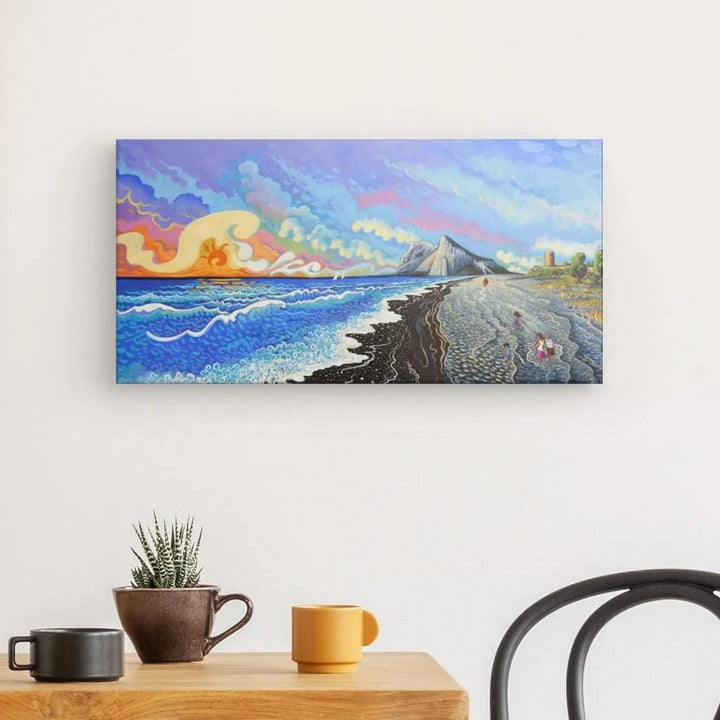 N142 - Sunrise Walk - Canvas - Arte Caballero