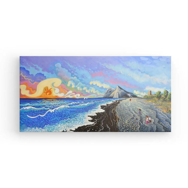 N142 - Sunrise Walk - Canvas - Arte Caballero