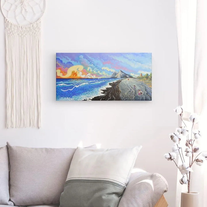 N142 - Sunrise Walk - Canvas - Arte Caballero