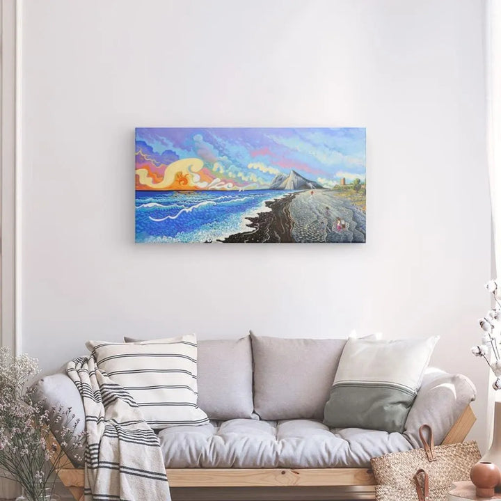 N142 - Sunrise Walk - Canvas - Arte Caballero