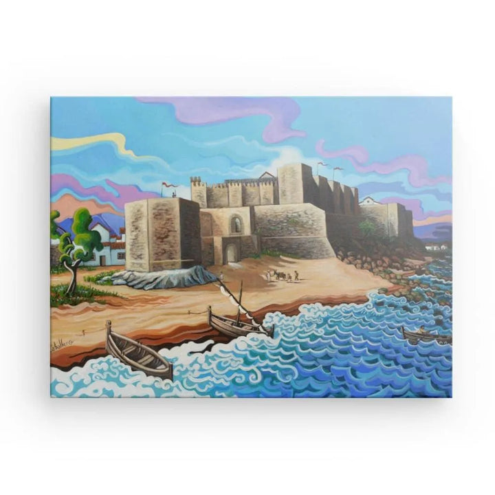 N143 - Guzman El Bueno Castle, Tarifa - Canvas - Arte Caballero