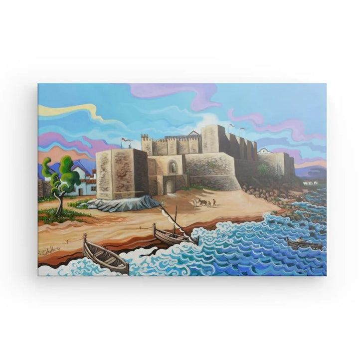 N143 - Guzman El Bueno Castle, Tarifa - Canvas - Arte Caballero