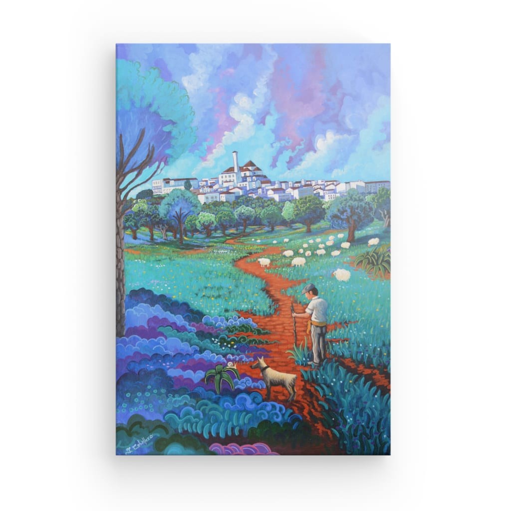 N144 - The Dog of San Roque - Canvas