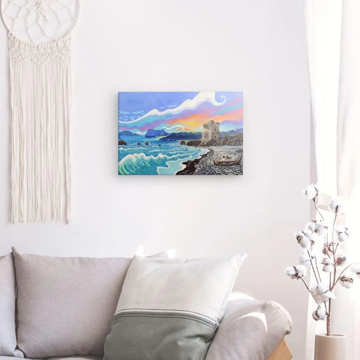 N149 - The Salt Tower, Casares - Canvas - Arte Caballero