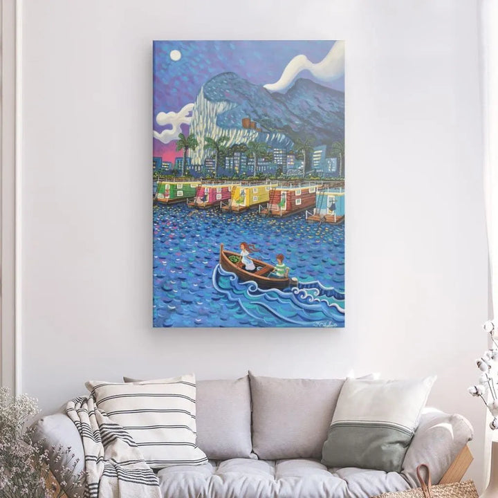 N153 - The Colours of the Bay - Canvas - Arte Caballero