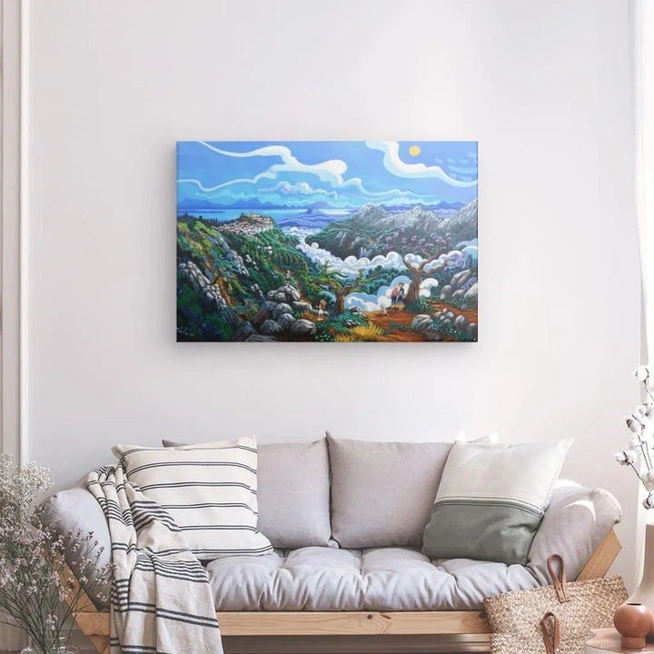 N201 - Sierra Crestellina, Casares - Canvas - Arte Caballero