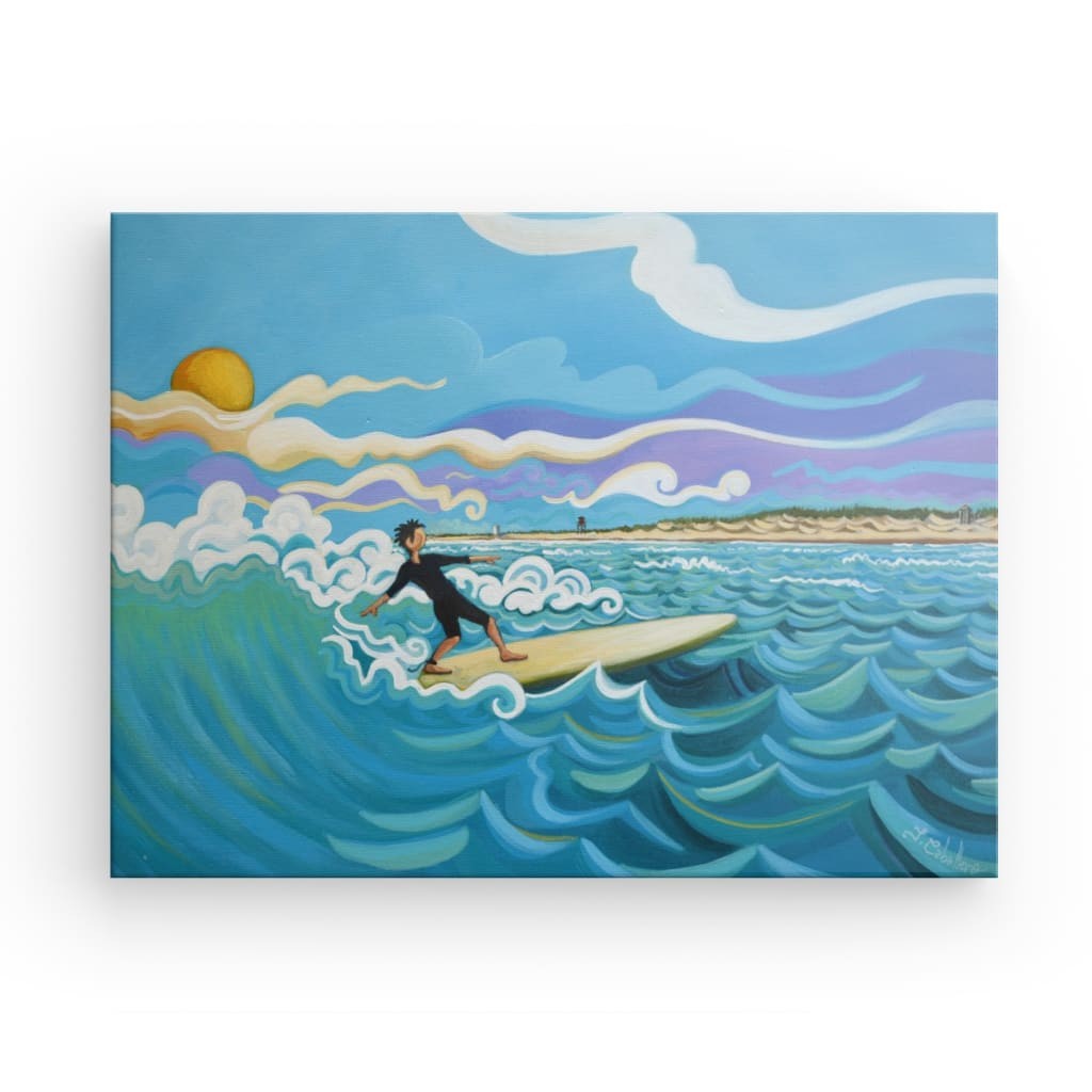 N204 - Surfing El Palmar - Canvas