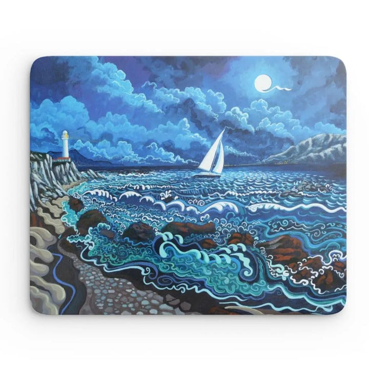 N29 - Lighthouses of the Strait - Mouse Pad - Arte Caballero