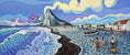 Load image into Gallery viewer, N125 - Kids on the Beach - Mug Panorama - Arte Caballero
