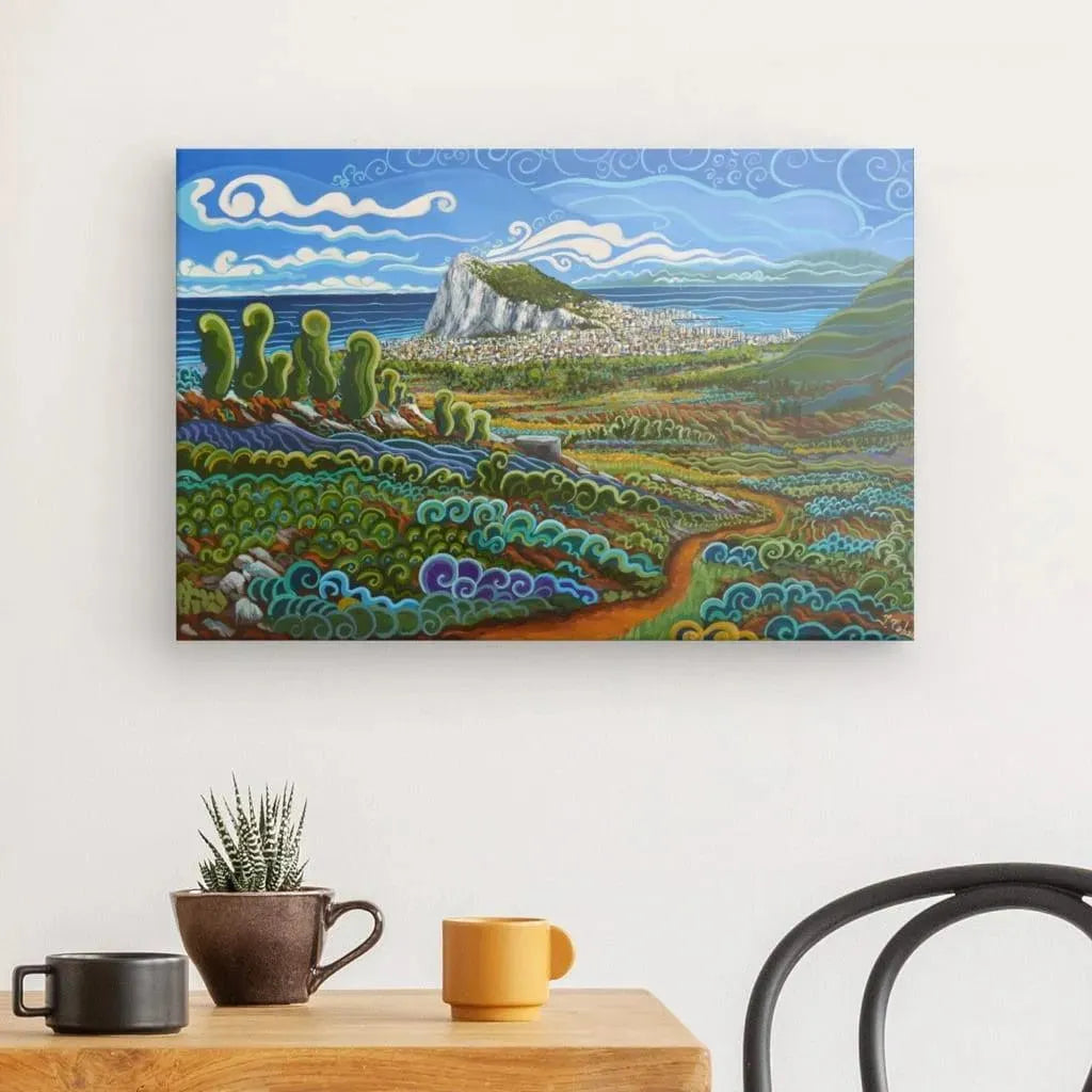 N13 - Pillars of Hercules - Canvas - Arte Caballero