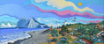Load image into Gallery viewer, N133 - Flamingos by the tower - Mug Panorama - Arte Caballero

