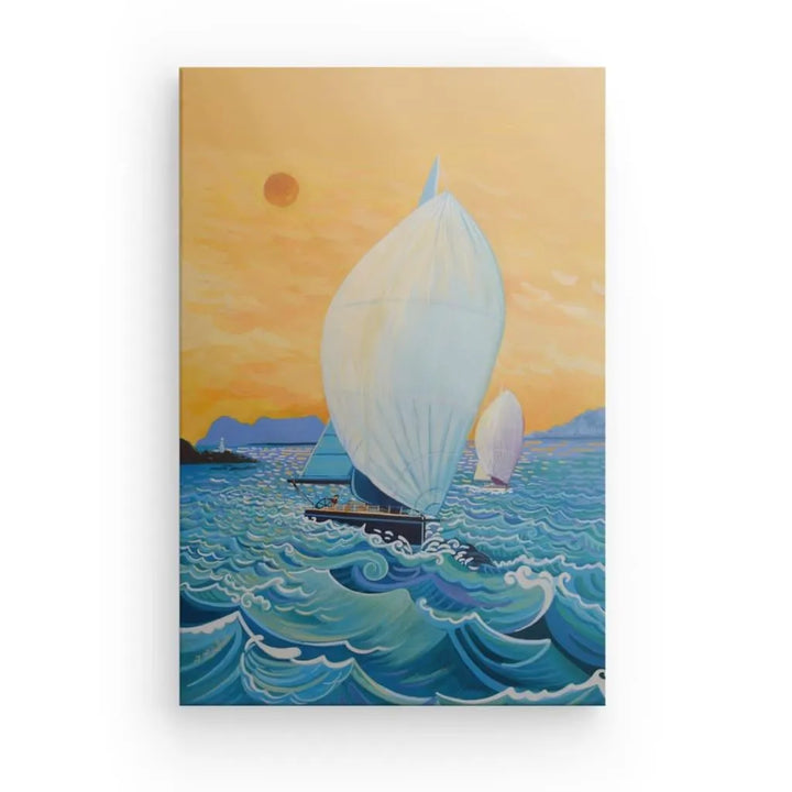 N136 - Sailing the Strait - Canvas - Arte Caballero