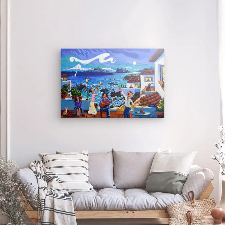 N154 - Mediterranean Serenade - Canvas - Arte Caballero