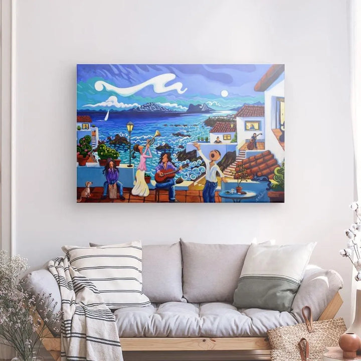 N154 - Mediterranean Serenade - Canvas - Arte Caballero