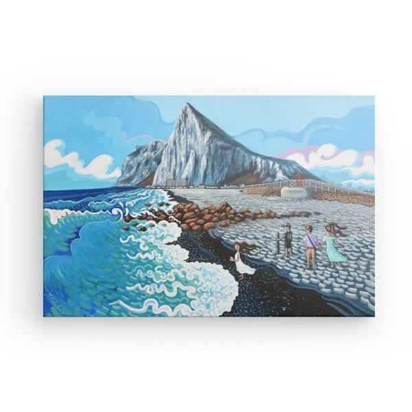 N206 - The Shores of El Sardinero - Canvas - Arte Caballero