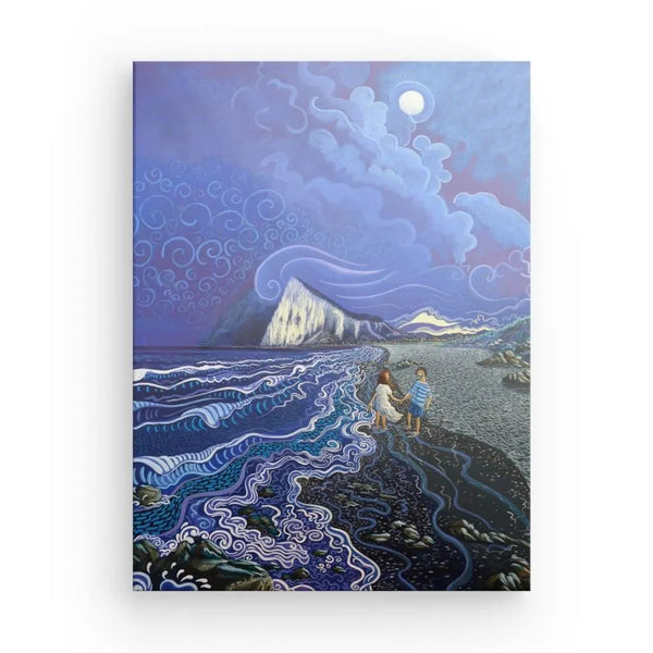 N47 - Under the Full Moon - Canvas - Arte Caballero