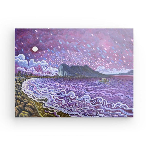 N7 - Purple Night - Canvas - Arte Caballero